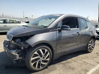 2017 BMW i3 with VIN WBY1Z6C36HV949665, listed as a Copart auction lot 58849175 with 58,489 mi miles and Salvage title. Bid and sale history available at DreamBid. Image 1.
