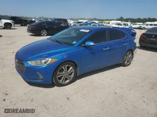 2017 Hyundai Elantra SE with VIN 5NPD84LF4HH057981, listed as a Copart auction lot 52259025 with 109,561 mi miles and Salvage Title. Bid and sale history available at carsss.com. Image 1.