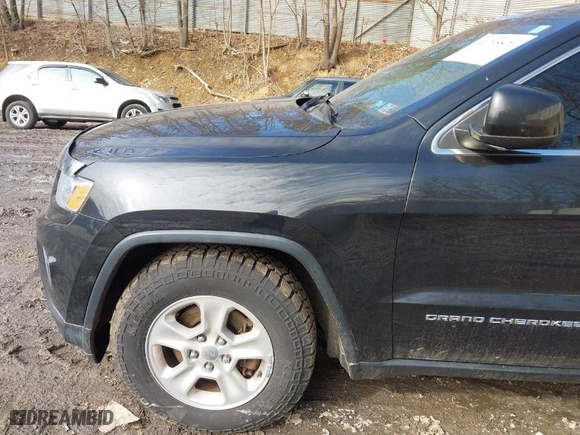 2015 Jeep Grand Cherokee Laredo with VIN 1C4RJFAG9FC909753, listed as a IAAI auction lot 41705871 with 120,000 mi miles. Bid and sale history available at carsss.com. Image 12.