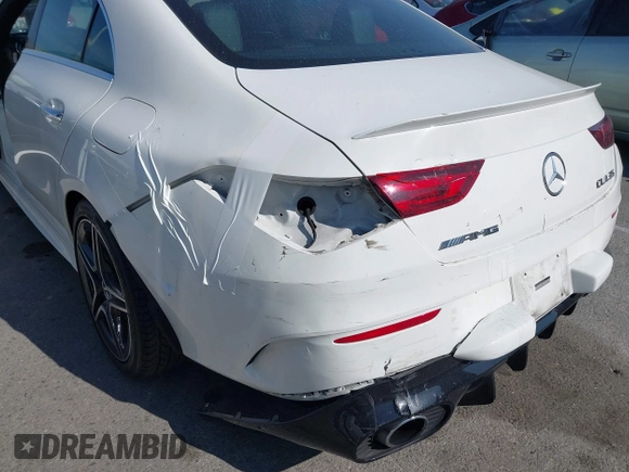 2021 Mercedes-Benz CLA with VIN W1K5J5BB6MN234740, listed as a IAAI auction lot 41835551 with 27,638 mi miles. Bid and sale history available at carsss.com. Image 6.