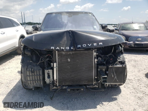 2018 Land Rover Range Rover with VIN SALGS5RE5JA514662, listed as a Copart auction lot 57466495 with 48,250 mi miles and Salvage title. Bid and sale history available at DreamBid. Image 5.