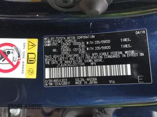 2018 Lexus RX 350L Premium с VIN JTJDZKCA3J2011598, выставлен на аукционе IAAI как лот 42382429 с пробегом 115 689 миль миль и . История ставок и продаж доступна на DreamBid. Изображение 9.