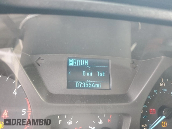 2015 Ford Transit with VIN 1FTSW3XV0FKB08593, listed as a Copart auction lot 60783635 with 73,554 mi miles and Clean title. Bid and sale history available at DreamBid. Image 9.