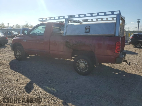 2009 Dodge Ram 2500 ST with VIN 3D7KS26T29G537466, listed as a Copart auction lot 74461734 with 128,141 mi miles and Clean Title. Bid and sale history available at carsss.com. Image 2.