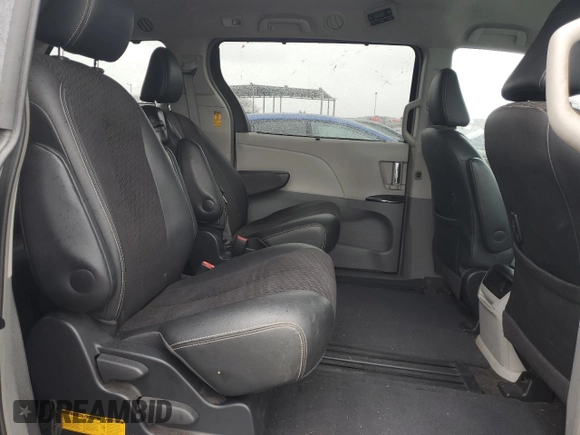 2014 Toyota Sienna SE with VIN 5TDXK3DC3ES470042, listed as a Copart auction lot 49254335 with 99,208 mi miles and Salvage Title. Bid and sale history available at DreamBid. Image 11.