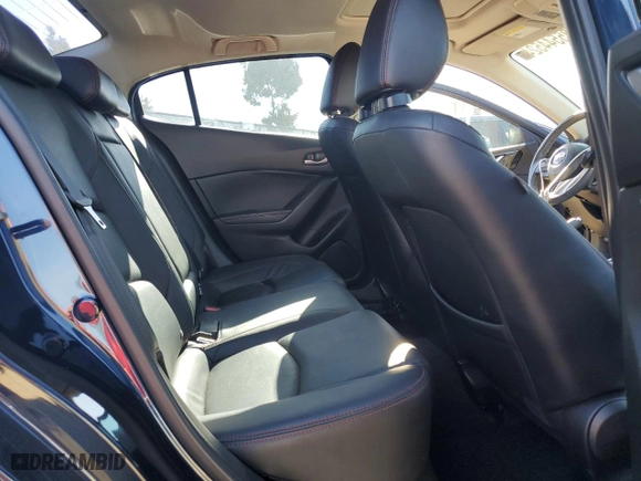 2015 Mazda Mazda3 i Grand Touring with VIN JM1BM1W77F1260745, listed as a Copart auction lot 85544524 with NaN miles and Salvage Title. Bid and sale history available at carsss.com. Image 10.