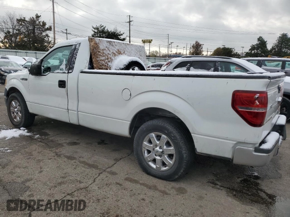 2009 Ford F-150 XL with VIN 1FTPF12V39KC05843, listed as a Copart auction lot 44594395 with 114,521 mi miles and Salvage Title. Bid and sale history available at carsss.com. Image 2.