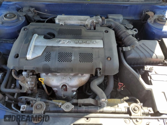 2005 Hyundai Elantra GLS z VIN KMHDN46D15U063723, wystawiony jako Copart lot #56113495 z przebiegiem 115 513 mil mil oraz Szkoda całkowita • Salvage title. Historia ofert i sprzedaży dostępna na DreamBid. Obrazek 11.