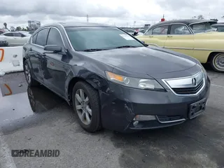 2013 Acura TL Tech with VIN 19UUA8F58DA008557, listed as a IAAI auction lot 41785741 with 1 mi miles. Bid and sale history available at carsss.com. Image 1.