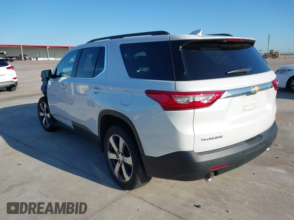 2021 Chevrolet Traverse LT z VIN 1GNERHKWXMJ163645, wystawiony jako IAAI lot #41949887 z przebiegiem 89 448 mil mil oraz . Historia ofert i sprzedaży dostępna na DreamBid. Obrazek 3.