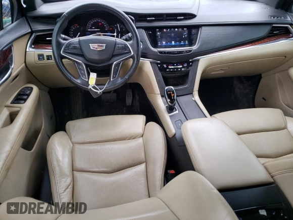 2017 Cadillac XT5 Luxury FWD with VIN 1GYKNBRS0HZ193147, listed as a Copart auction lot 51471735 with 115,671 mi miles and Salvage Title. Bid and sale history available at DreamBid. Image 8.