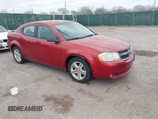 2009 Dodge Avenger SXT with VIN 1B3LC56D09N507221, listed as a IAAI auction lot 41911762 with 159,159 mi miles. Bid and sale history available at carsss.com. Image 1.