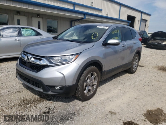 2018 Honda CR-V EX-L with VIN 7FARW2H8XJE031596, listed as a Copart auction lot 59059272 with 33,406 mi miles. Bid and sale history available at carsss.com. Image 2.