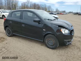 2018 Mitsubishi Mirage ES with VIN ML32A3HJ0JH014068, listed as a Copart auction lot 53961905 with 100,043 mi miles and Clean Title. Bid and sale history available at carsss.com. Image 4.