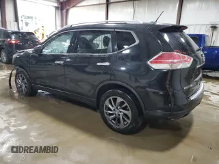 2016 Nissan Rogue S with VIN JN8AT2MV1GW131236, listed as a Copart auction lot 52955615 with 94,395 mi miles and Salvage Title. Bid and sale history available at carsss.com. Image 2.