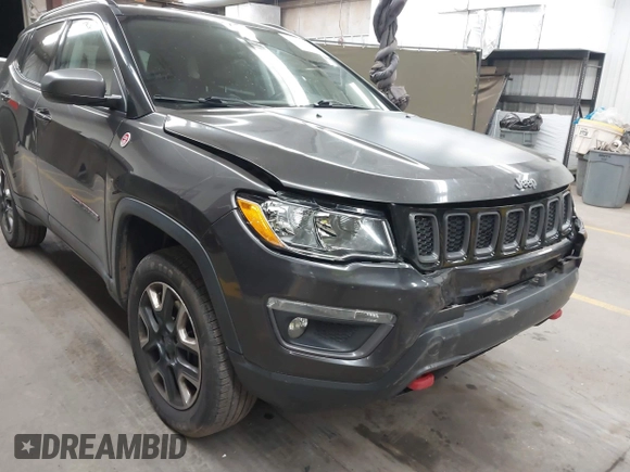 2018 Jeep Compass Trailhawk with VIN 3C4NJDDB5JT451600, listed as a IAAI auction lot 41893541 with 155,528 mi miles and . Bid and sale history available at DreamBid. Image 6.