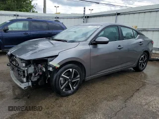 2024 Nissan Sentra SV with VIN 3N1AB8CV7RY354799, listed as a Copart auction lot 55519525 with 21,175 mi miles and Clean Title. Bid and sale history available at DreamBid. Image 1.