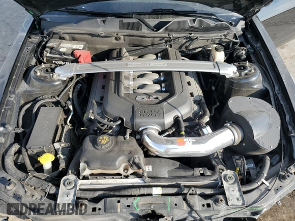 2011 Ford Mustang GT with VIN 1ZVBP8FF6B5108494, listed as a Copart auction lot 82958684 with 75,827 mi miles and Salvage Title. Bid and sale history available at DreamBid. Image 13.