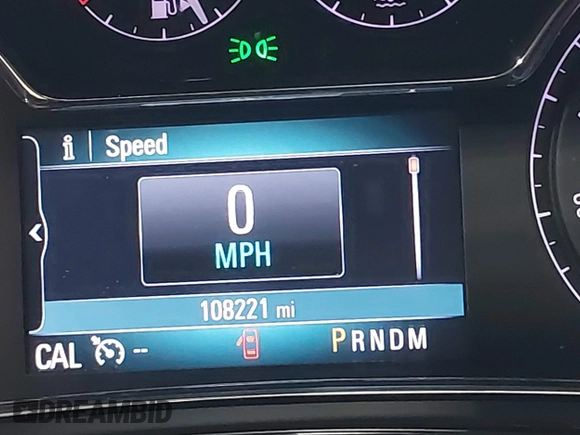 2016 Buick Regal Premium I with VIN 2G4GR5EX6G9180717, listed as a IAAI auction lot 41273341 with 108,221 mi miles and . Bid and sale history available at DreamBid. Image 15.
