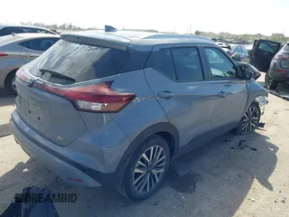 2024 Nissan Kicks SV with VIN 3N1CP5CV1RL529487, listed as a IAAI auction lot 41791708 with 19,416 mi miles. Bid and sale history available at carsss.com. Image 4.