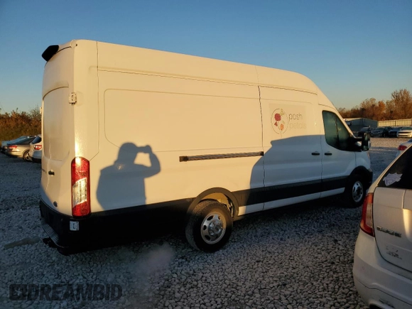 2020 Ford Transit Cargo with VIN 1FTBW3XG6LKB77706, listed as a Copart auction lot 77669594 with 45,237 mi miles and Clean Title. Bid and sale history available at carsss.com. Image 3.