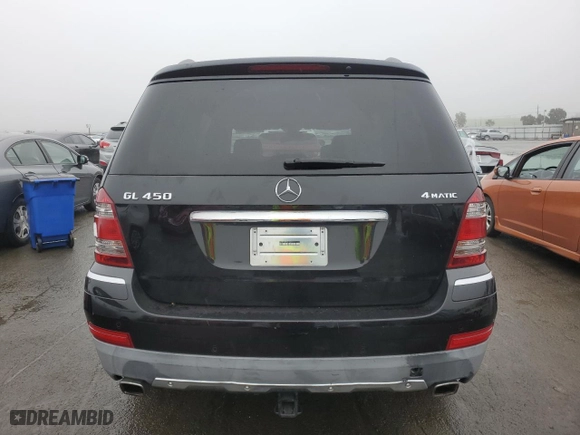 2007 Mercedes-Benz GL-Class with VIN 4JGBF71E77A210489, listed as a Copart auction lot 86138684 with NaN miles and Clean Title. Bid and sale history available at carsss.com. Image 6.