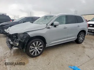 2025 Volvo XC90 Plus with VIN YV4062PE1S1304184, listed as a Copart auction lot 54196775 with 1,843 mi miles and Salvage title. Bid and sale history available at DreamBid. Image 1.