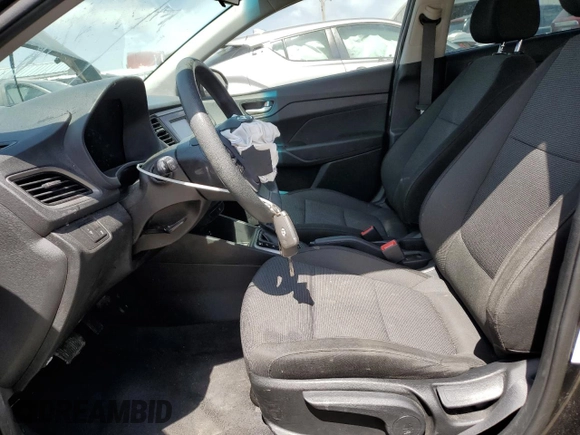 2019 Hyundai Accent SE with VIN 3KPC24A33KE084882, listed as a Copart auction lot 52308575 with 61,875 mi miles and Salvage Title. Bid and sale history available at carsss.com. Image 7.