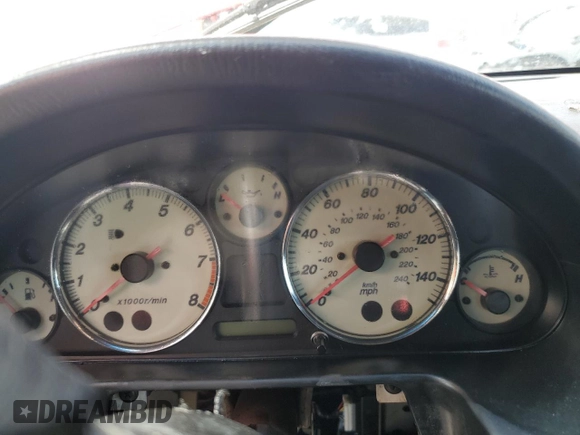 2001 Mazda MX-5 Miata with VIN JM1NB353610216294, listed as a Copart auction lot 56714505 with Not provided miles and Salvage title. Bid and sale history available at DreamBid. Image 9.