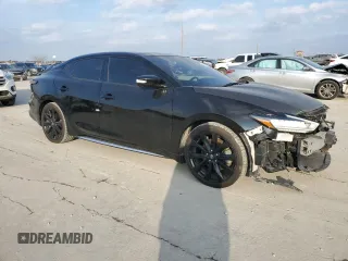 2020 Nissan Maxima SR with VIN 1N4AA6EVXLC366646, listed as a Copart auction lot 44740745 with 104,100 mi miles and Salvage Title. Bid and sale history available at DreamBid. Image 4.