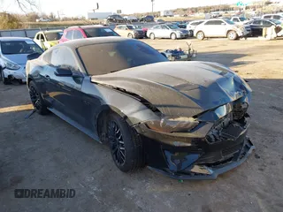 2020 Ford Mustang GT with VIN 1FA6P8CF6L5177993, listed as a IAAI auction lot 41105212 with 79,453 mi miles and . Bid and sale history available at DreamBid. Image 1.