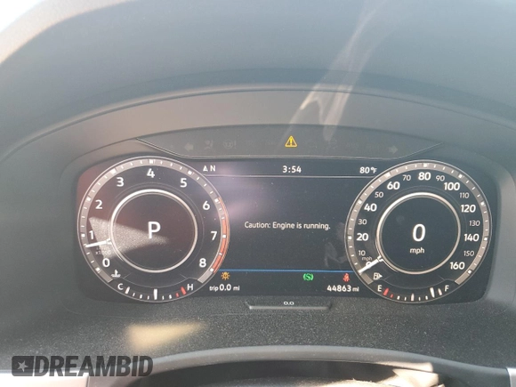 2019 Volkswagen Atlas SEL with VIN 1V2MR2CA4KC515008, listed as a Copart auction lot 46481665 with 44,863 mi miles and Salvage title. Bid and sale history available at DreamBid. Image 9.