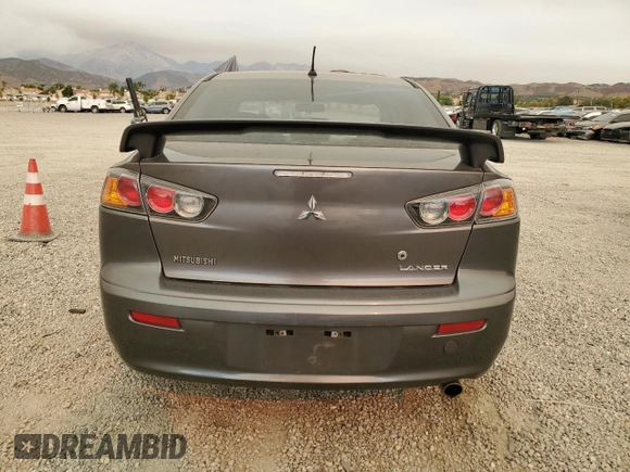 2011 Mitsubishi Lancer GTS with VIN JA32U8FW2BU005251, listed as a Copart auction lot 70879824 with 124,317 mi miles and Salvage Title. Bid and sale history available at carsss.com. Image 6.