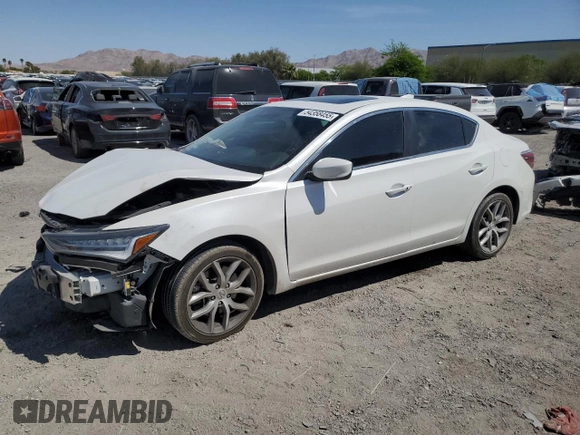 2019 Acura ILX with VIN 19UDE2F31KA011233, listed as a Copart auction lot 54358455 with Not provided miles and Salvage title. Bid and sale history available at DreamBid. Image 1.