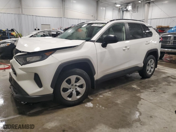 2020 Toyota RAV4 LE with VIN JTMF1RFV7LD063480, listed as a Copart auction lot 43178065 with 65,524 mi miles and Salvage Title. Bid and sale history available at carsss.com. Image 1.