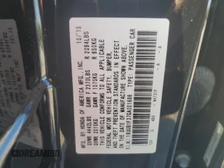 2016 Acura TLX с VIN 19UUB1F37GA001686, выставлен на аукционе Copart как лот 54575975 с пробегом 62 934 миль миль и Списание • Salvage title. История ставок и продаж доступна на DreamBid. Изображение 12.