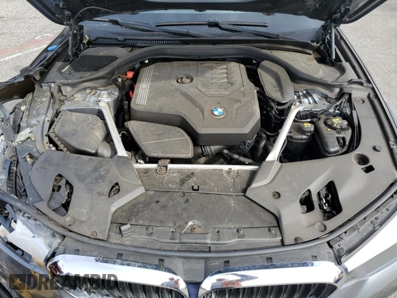 2020 BMW 5 Series 530i with VIN WBAJR3C02LWW69439, listed as a Copart auction lot 42242975 with 26,208 mi miles and Salvage Title. Bid and sale history available at DreamBid. Image 13.
