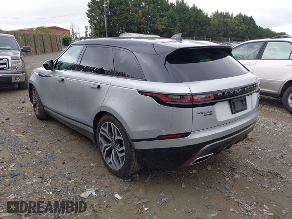 2018 Land Rover Range Rover Velar R-Dynamic HSE z VIN SALYM2RV0JA742422, wystawiony jako IAAI lot #42168647 z przebiegiem 65 298 mil mil oraz . Historia ofert i sprzedaży dostępna na DreamBid. Obrazek 3.