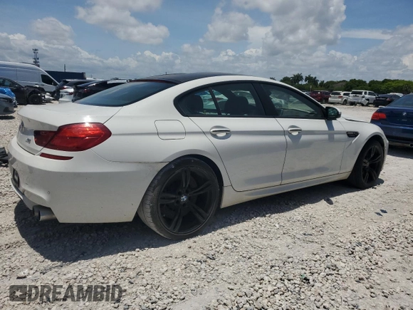 2014 BMW M6 with VIN WBS6C9C55ED467226, listed as a Copart auction lot 61779015 with Not provided miles and Salvage title. Bid and sale history available at DreamBid. Image 3.