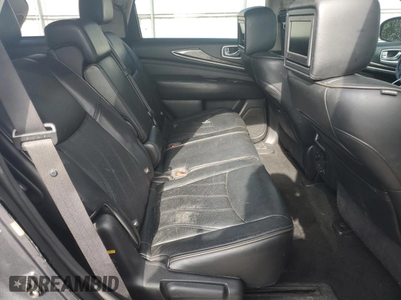 2014 Infiniti QX60 with VIN 5N1AL0MM0EC548168, listed as a Copart auction lot 59849285 with 144,723 mi miles and Salvage title. Bid and sale history available at DreamBid. Image 11.