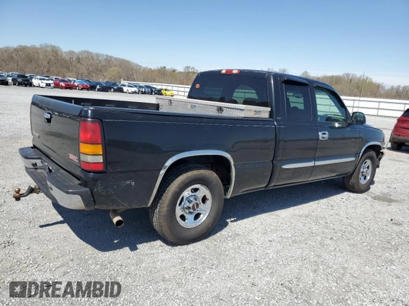 2004 GMC Sierra 1500 SLE with VIN 2GTEC19VX41275970, listed as a Copart auction lot 50577575 with 178,442 mi miles and Salvage Title. Bid and sale history available at DreamBid. Image 3.