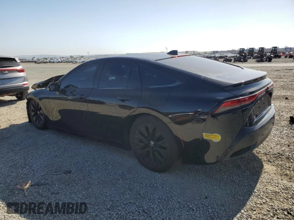 2022 Toyota Mirai XLE z VIN JTDAAAAA8NA005544, wystawiony jako Copart lot #57906775 z przebiegiem 32 875 mil mil oraz Szkoda całkowita • Salvage title. Historia ofert i sprzedaży dostępna na DreamBid. Obrazek 2.