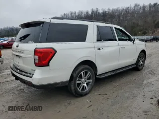 2022 Ford Expedition Max XLT with VIN 1FMJK1JT1NEA28411, listed as a Copart auction lot 45033165 with 80,758 mi miles and Salvage title. Bid and sale history available at DreamBid. Image 3.