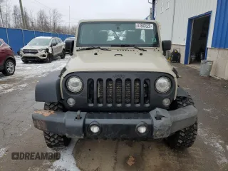 2018 Jeep Wrangler JK Unlimited Sport with VIN 1C4BJWDG8JL803235, listed as a Copart auction lot 87883525 with 275,489 mi miles and Salvage Title. Bid and sale history available at carsss.com. Image 5.