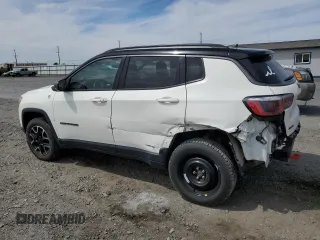2020 Jeep Compass Trailhawk with VIN 3C4NJDDB5LT195235, listed as a Copart auction lot 62344635 with 65,378 mi miles and Salvage title. Bid and sale history available at DreamBid. Image 2.