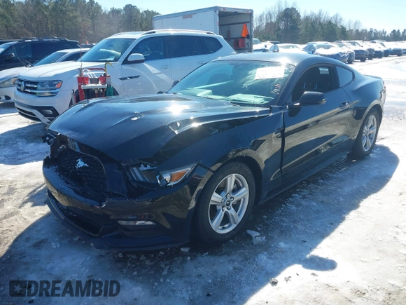 2015 Ford Mustang V6 with VIN 1FA6P8AM3F5379843, listed as a IAAI auction lot 41628091 with 88,272 mi miles and . Bid and sale history available at DreamBid. Image 18.