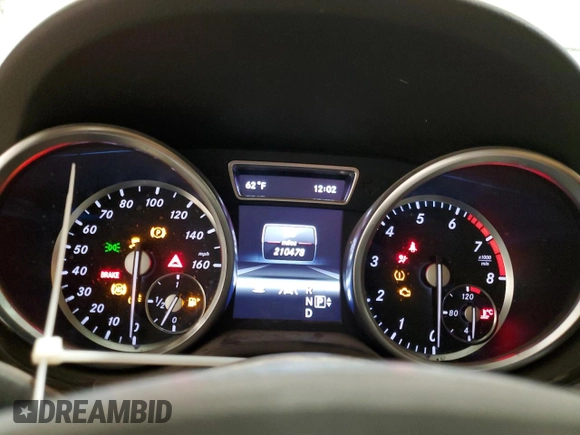 2013 Mercedes-Benz M 350 with VIN 4JGDA5JB1DA188888, listed as a Copart auction lot 48351025 with 210,478 mi miles and Salvage Title. Bid and sale history available at DreamBid. Image 9.
