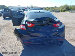 2015 Ford Fusion Titanium Hybrid with VIN 3FA6P0RUXFR119698, listed as a IAAI auction lot 41791411 with 140,646 mi miles. Bid and sale history available at carsss.com. Image 6.