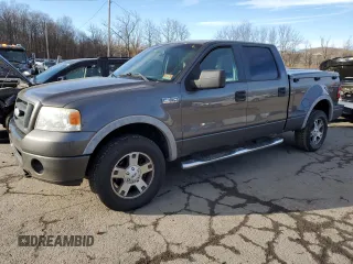 2007 Ford F-150 XLT z VIN 1FTPW04597KB65644, wystawiony jako Copart lot #83572214 z przebiegiem 146 832 mil mil oraz Czysty tytuł • Clean title. Historia ofert i sprzedaży dostępna na DreamBid. Obrazek 1.
