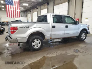 2011 Ford F-150 XLT with VIN 1FTFW1ET3BFC87187, listed as a Copart auction lot 61072695 with 156,365 mi miles and Salvage title. Bid and sale history available at DreamBid. Image 3.